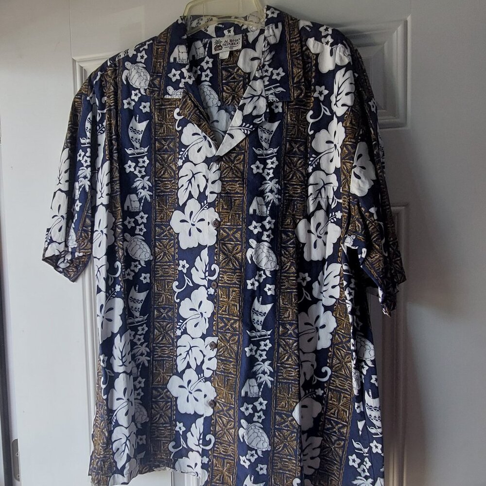 Aloha Republic 2 XL Hawaiian Shirt - Never Worn